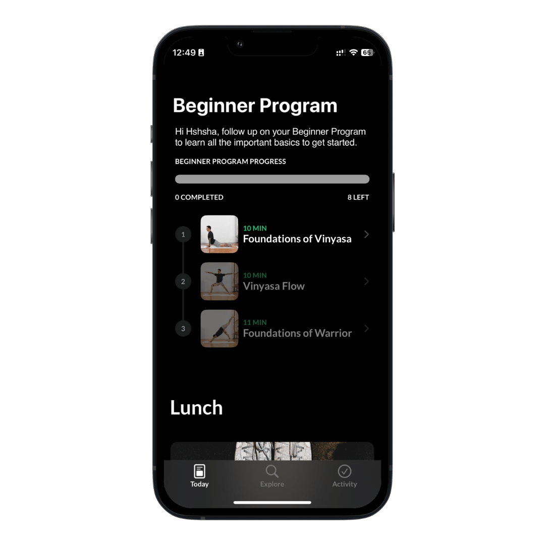 Asana Rebel Fitness App