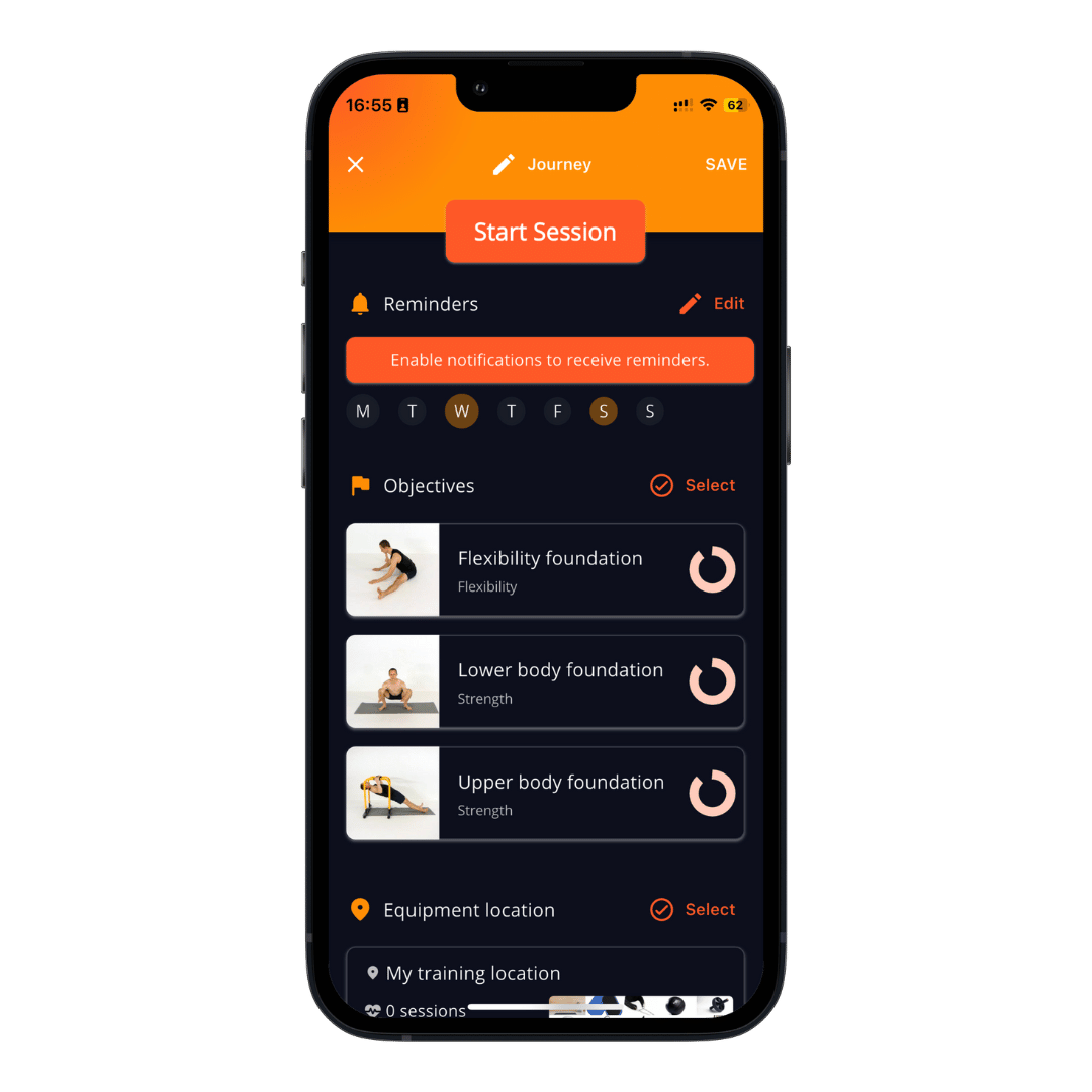 Calistree Calisthenics App
