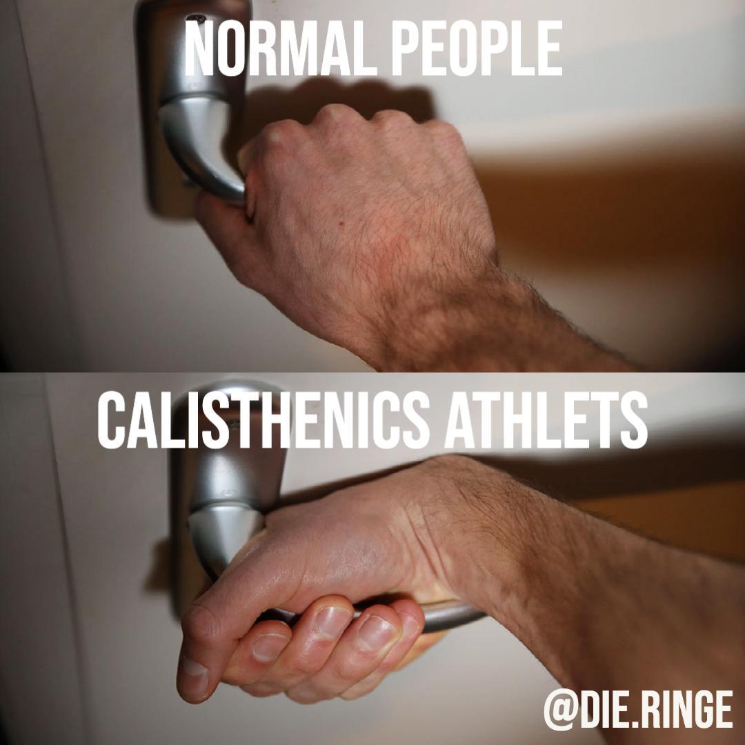 Ring Muscle Up False Grip Meme