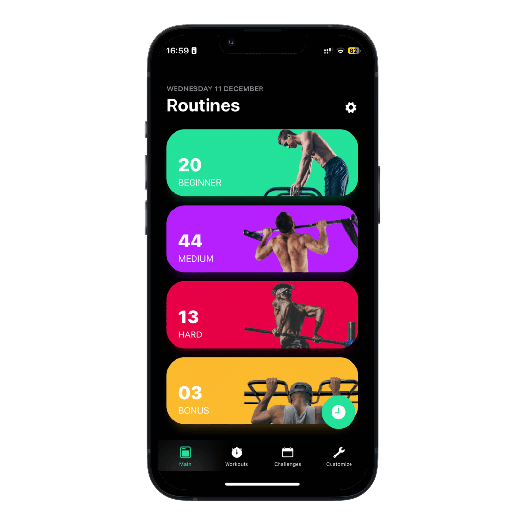 Street Workout Training App