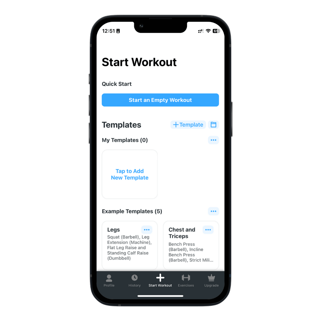 Strong Fitness App