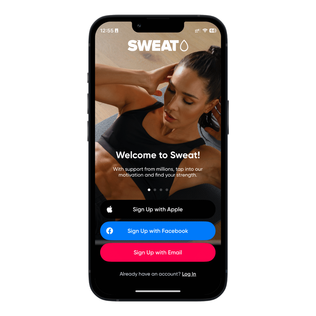 Sweat Fitness App