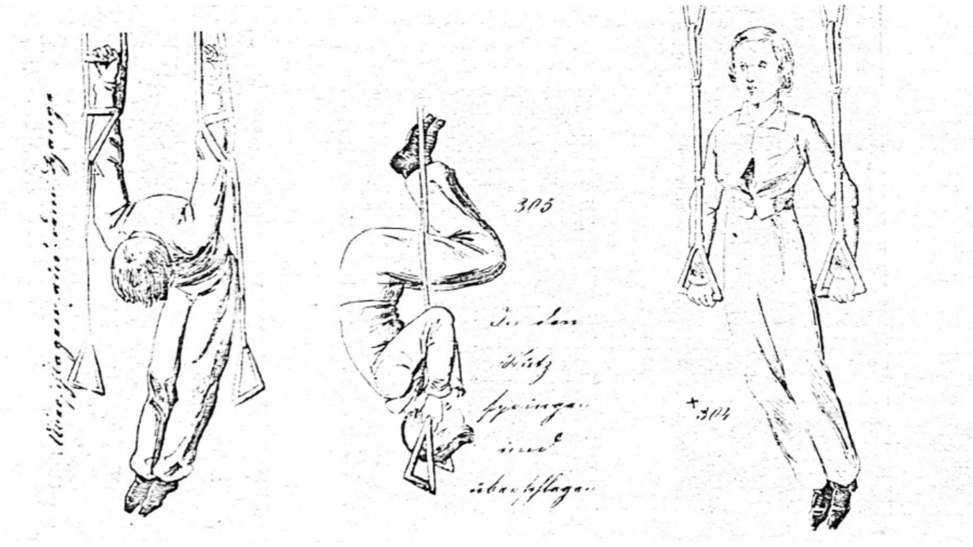Eiselen, E.W.B. E.W.B. (Hrsg), Abbildungen von Turnübungen, erlin 1845, s. 98