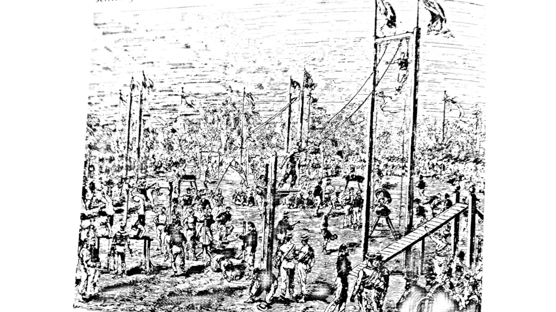 Turnfest in Paris (aus: Monde, 1876)