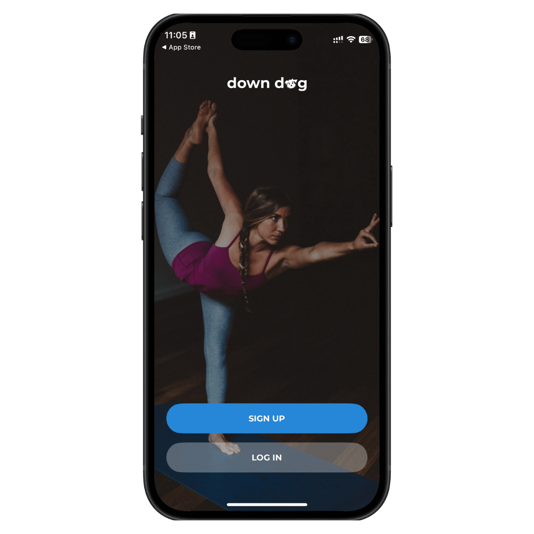 Yoga Down Dog App